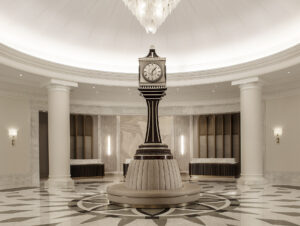 Waldorf Astoria Olando Lobby Clock