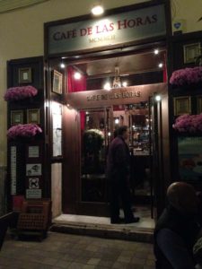 Cafe de las Horas in Valencia, Spain