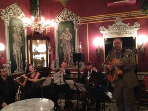 Live Music at Cafe de las Horas in Valencia, Spain