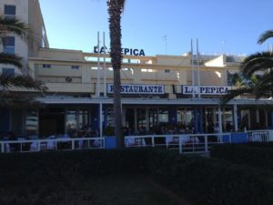 Malvarosa Beach in Valencia Has a Boardwalk of Restaurants and Hotels
