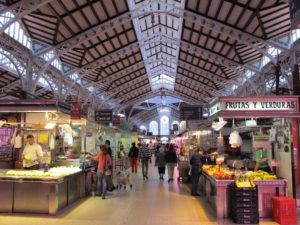 Valencia Central Market Stalls