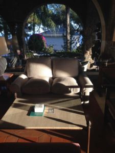Lounge on the Terrace at Parador de Malaga Gibralfaro
