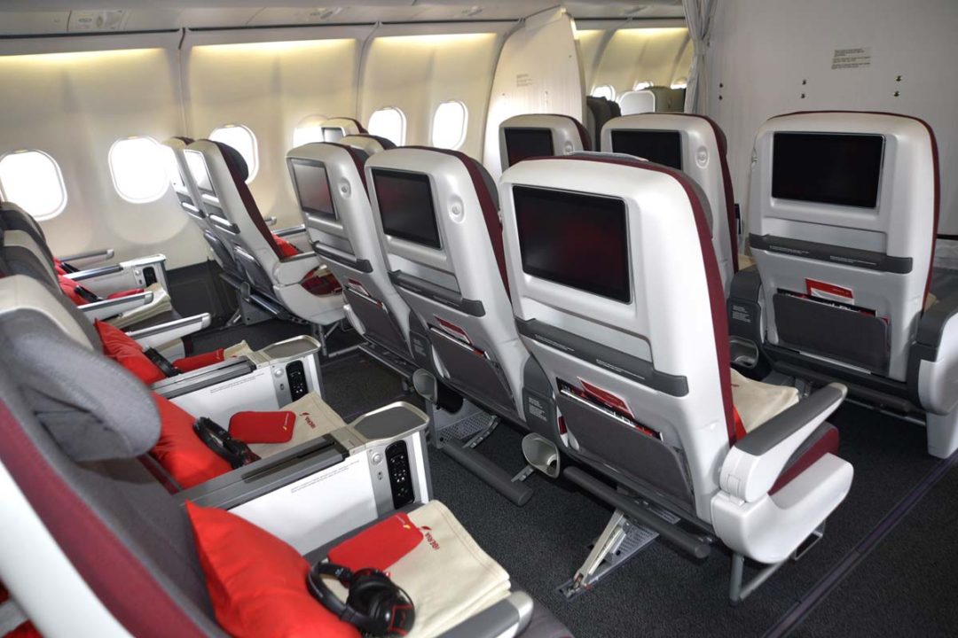 Iberia Airlines Premium Economy Section | Business Travel Destinations