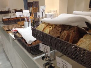 Breads at Breakfast Buffet at Mediterraneo Restaurant at Gran Hotel Miramar