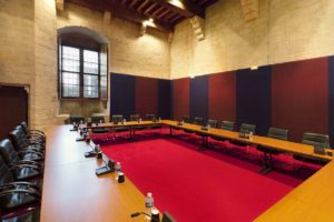 Palace of the Popes Convention Centre in Avignon, France (meeting space)