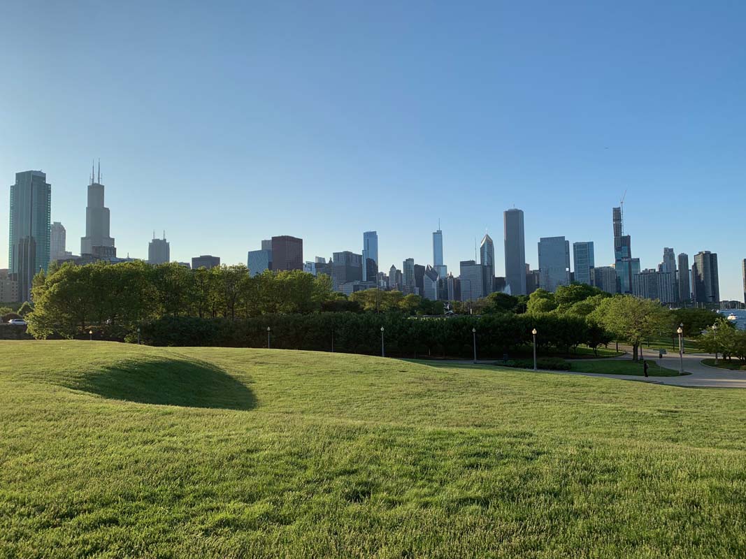 Chicago Skyline from Museum Campus
