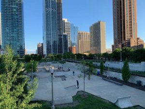 Grant Skate Park in Chicago