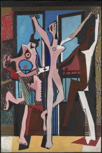 Three Dancers by Pablo Picasso