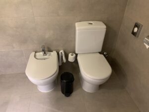 Hotel Molina Lario Guest Room Bathroom Toilets