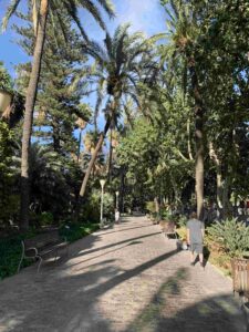 Malaga Park Walking Path