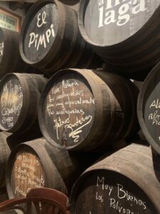 Malaga Spain - El Pimp - Signed Barrels