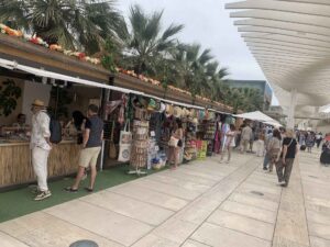 Malaga Spain - Port Shopping