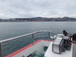 Malaga Spain Skyline from Sightseeing Boat Cruise