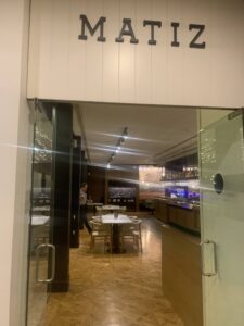Martiz Restaurant at Hotel Molina Larios in Malaga Spain