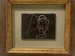 Picasso Museum - Eugene Arias Collection in Bitrago del Lozoya Spain -Glass (1914) by Picasso at Picasso