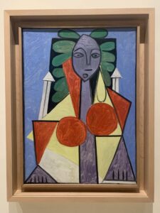 Picasso Museum in Malaga - Pablo Picasso - Woman in an Armchair (1946)