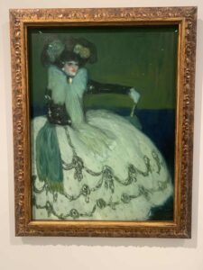 Reina Sofia in Madrid - Pablo Picasso - Woman in Blue (1901)