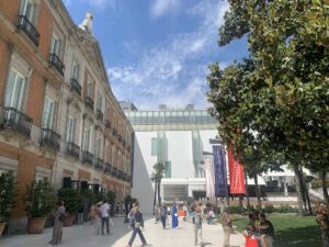 Thyssen Museum in Madrid Exterior