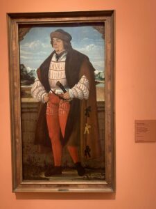 Thyssen Museum in Madrid - Hans Wertinger - The Court Jester Known as -Knight Christoph- (1515)