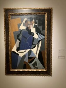 Thyssen Museum in Madrid - Juan Gris - Seated Woman (1917)
