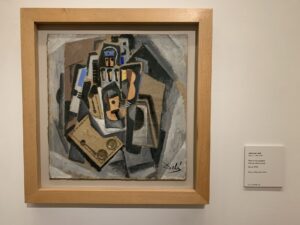 Thyssen Museum in Madrid - Salvador Dali - Pierrot with a Guitar (1923)