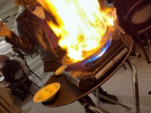 Bananas Foster at Court of Two Sisters in New Orleans