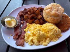 Breakfast at Ruby Slipper in New Orleans