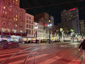 Canal Street in New Orleans