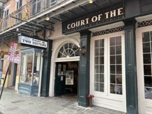 Court of Two Sisters Entrance in New Orleans