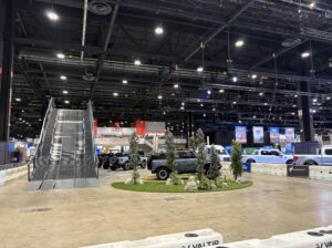 Ford Built Wild Bronco Track at Chicago Auto Show
