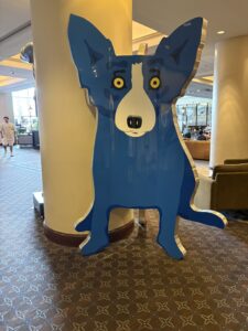 Blue Dog at Sheraton New Orleans