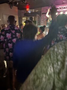 Dancing Inside a Bar on Freeman Street in New Orleans