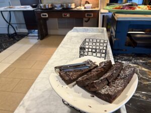 Evening Snacks in Sheraton Club Lounge in New Orleans