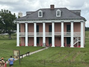Historic Stop at the Malus-Beauregard House at Chalmette Battlefield During the Paddlewheeler River Cruise in New Orleans