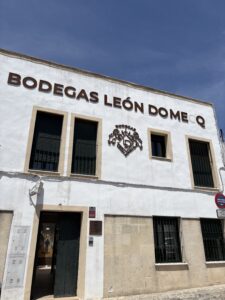 Bodegas Leon Domecq in the Jerez, Spain, in the historic Santiago quarter of northern Jerez, Spain