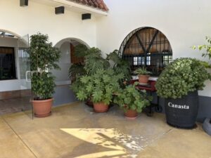 Courtyard Entrance at Venta El Albero in Jerez Spain