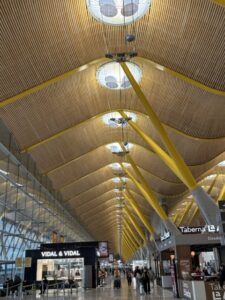 Madrid Barajas Airport Terminal View