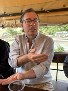 Mauricio Lorente, M.D., owner of the Lorente & Barba Winery