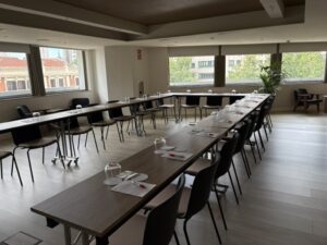 Meeting Room Setup at Madrid Marriott Hotel Princesa Plaza