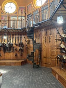Royal School of Equestrian Art Tack Room in Jerez Spain