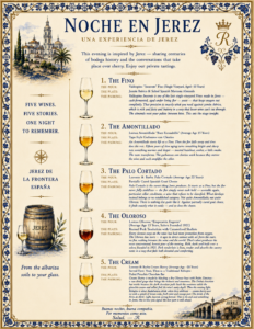 Inspired By My Time In Jerez, I Created A Sherry Tasting For Friends That Followed The Same Progression From Fino To Cream Sherry, Complete With Food Pairings And Plenty Of Conversation.