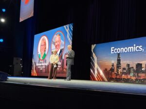 Scott Kirby and Suzanna Neufang at GBTA 2026