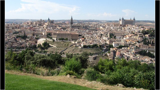 (c) Rob Hard Panoramic View of Toledo, Spain