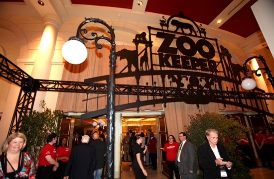 The Colosseum at Caesars Palace Zoo Keeper Screening at CinemaCon