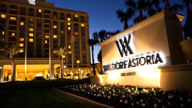 Courtesy image Waldorf Astoria Orlando exterior courtesy image