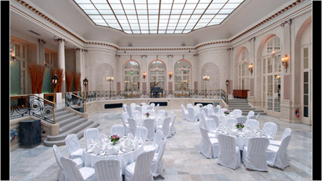 Event setup at London Waldorf Hilton. Courtesy image