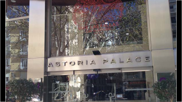 © Rob Hard 2016 Ayre Hotel Astoria Palace Exterior in Valencia, Spain