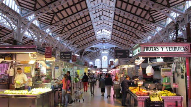 Courtesy of Spain Tourist Office Valencia Central Market Stalls