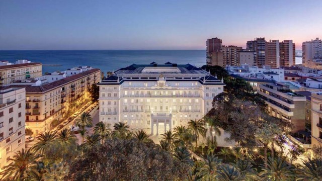 Gran Hotel Miramar in Malaga Spain City and Sea. Courtesy image Gran Hotel Miramar in Malaga Spain City and Sea
