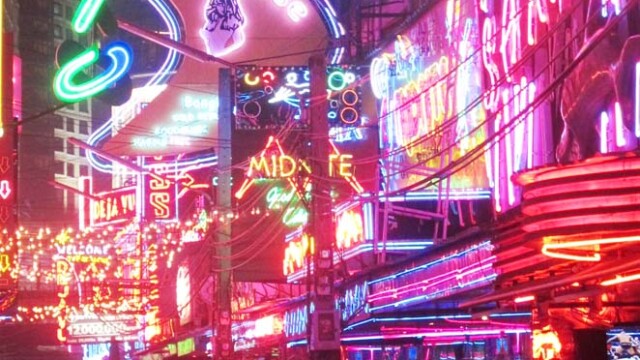 © Phensri Rutledge Bangkok Bar Area After Dark